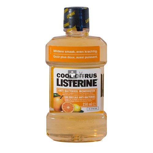 Listerine Cool Citrus Bain De Bouche 250 ml