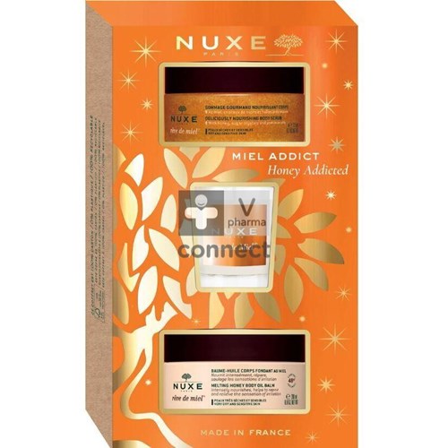 Nuxe Coffret Miel Addict 3 Produits