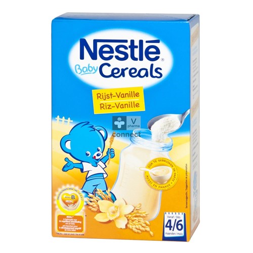 Nestle Baby Cereals Rijst-vanille 250g