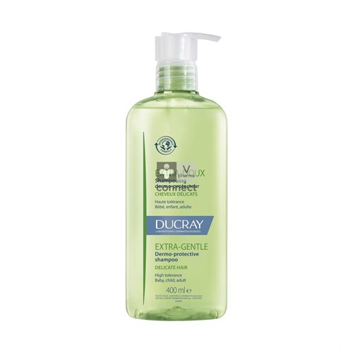 Ducray Extra-doux Huidbescherm. Shampoo 400ml Nf