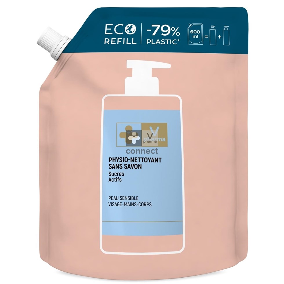 VPharma Eco-Recharge Physio-Nettoyant 600 ml
