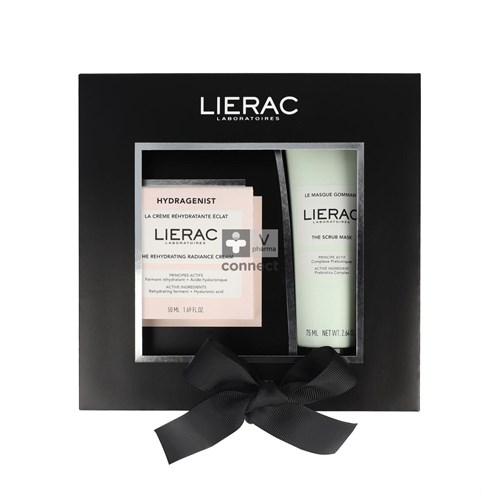 Lierac Kerstset Hydra Creme 50ml + Masker 75ml