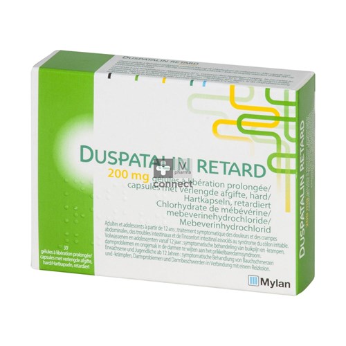 Duspatalin Retard 200mg Verl.afgifte Caps 30