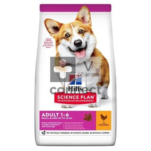 Hills Canine Adult 1-6 Mini Poulet 6 Kg