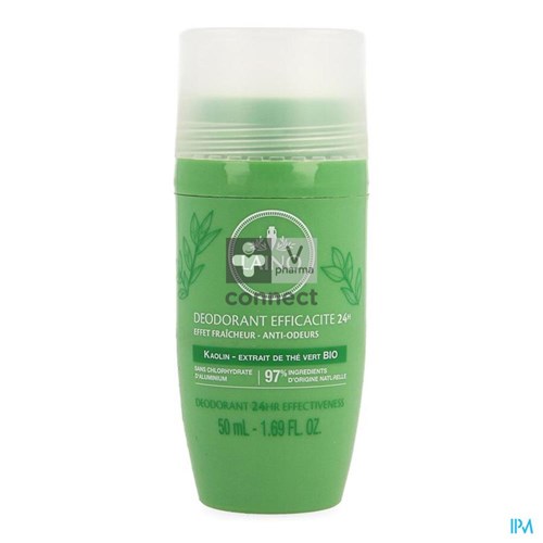 Laino Deodorant 24u Groene Thee Bio Roll On 50ml