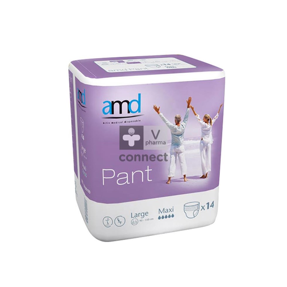 AMD Pants Large Maxi Paars 14 stuks Ref.551.301 353
