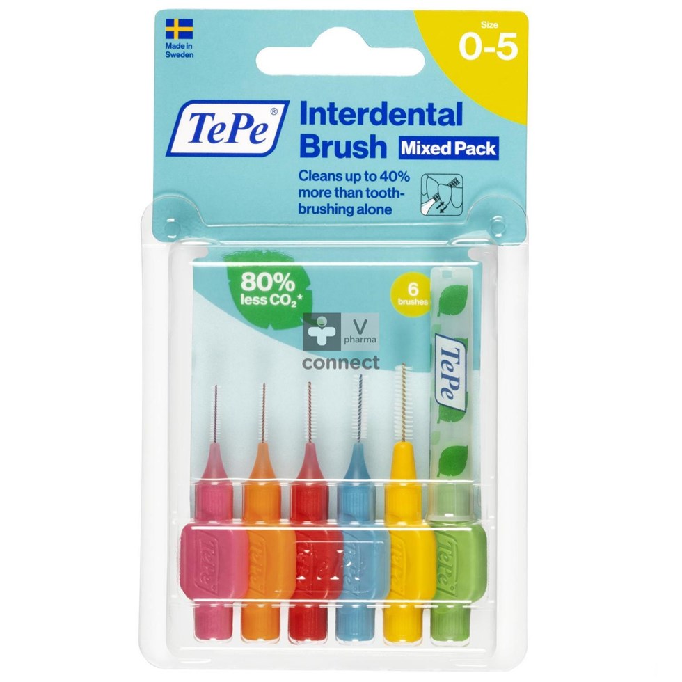 Tepe Interdental Brush Assorted 6