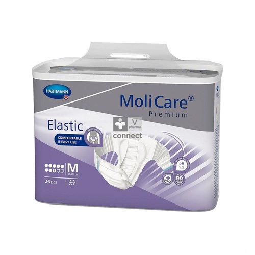 Molicare Pr Elastic 8 Drops M 26 P/s