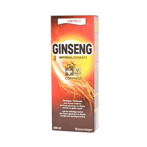 Ortis Ginseng Imperial Dynasty Bio 500 ml