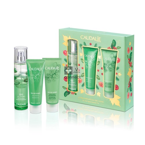 Caudalie Coffret Eau Des Vignes 3 Produits