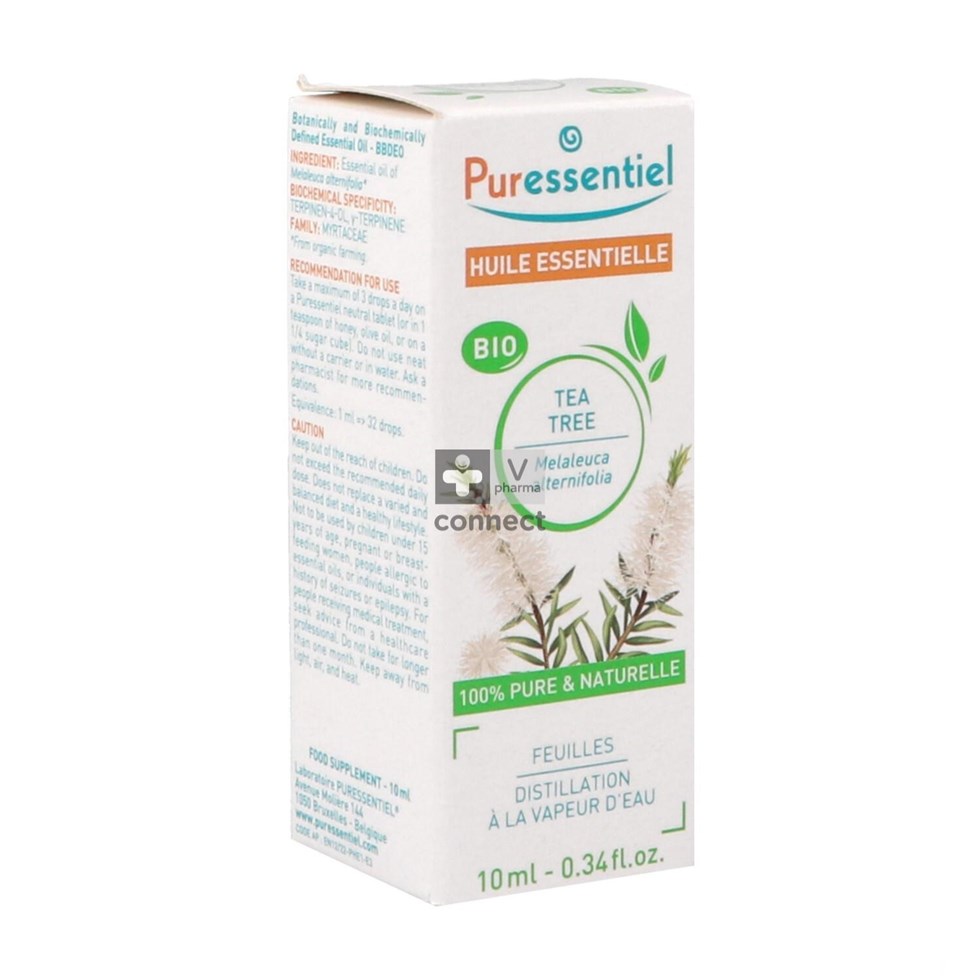 Puressentiel Expert Arbre à Thé Huile Essentielle  Bio 10 ml