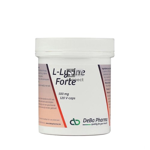 Deba L Lysine Forte 120 Capsules