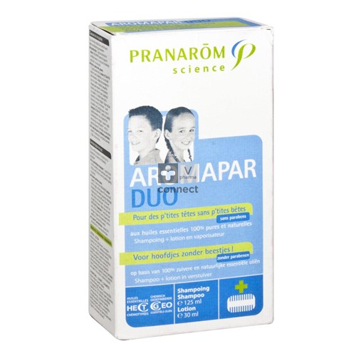 Pranarom Aromapar Shampooing 125 ml + Lotion Spray 30 ml
