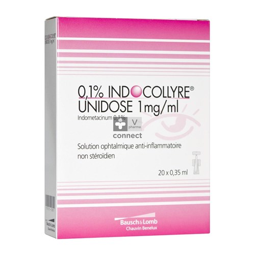 Indocollyre Collyre Doses 20 X0.35 ml