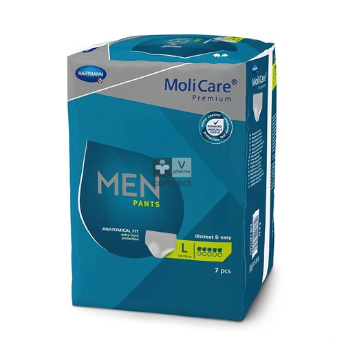 Molicare Premium Men Pants 5 Drops Large 7 Pièces