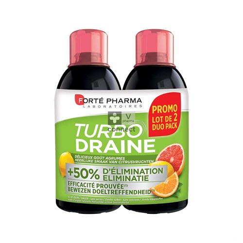 Turbodraine Citrusvruchten 2x500ml