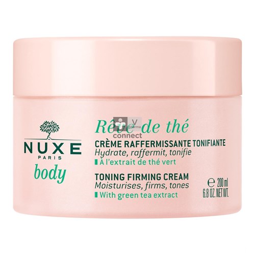 Nuxe Rêve De Thé Crème Tonifiante 200 ml