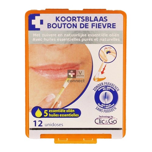 Clic & Go Bâtonnets Bouton de Fièvre 12 Pièces