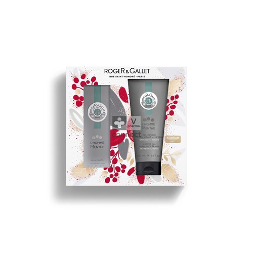 Roger&gallet Kerstset Homme Menthe 2 Prod