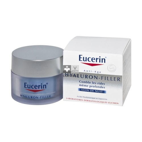 Eucerin Hyaluron Filler Crème de Nuit Anti-Rides 50 ml Prix Promo