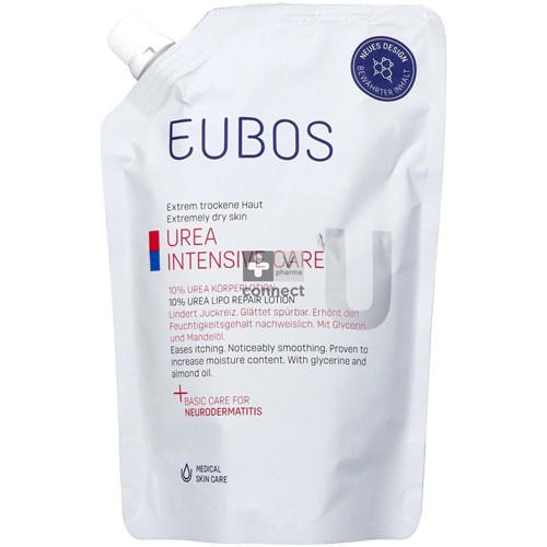 Eubos Urea 10% Bodylotion Droge Huid Refill 400ml