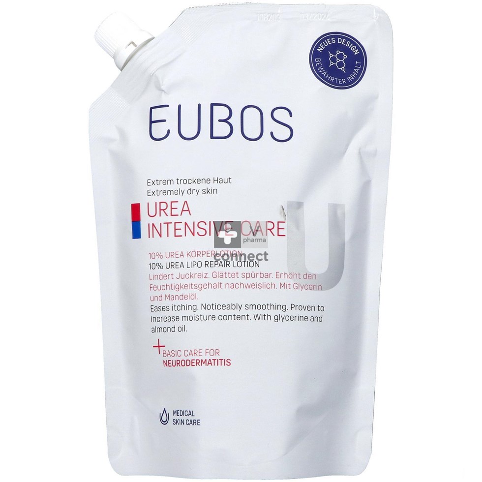 Eubos Urea 10% Bodylotion Droge Huid Refill 400ml