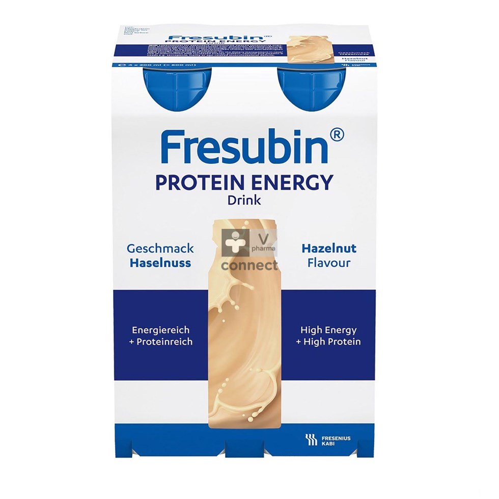 Fresubin Proteine Energy Drink Noisette 4 Pièces