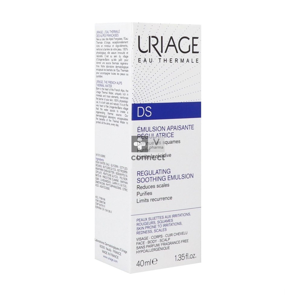 Uriage DS Emulsion Soin Régulateur 40 ml