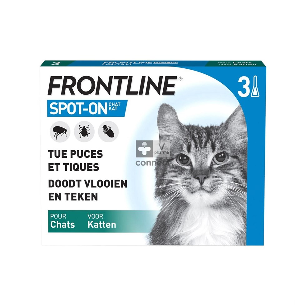 Frontline Spot-On Chat 3 Pipettes