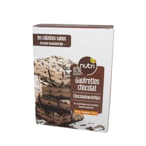 Nutripharm Gaufrettes Chocolat 5 x 2 Pièces