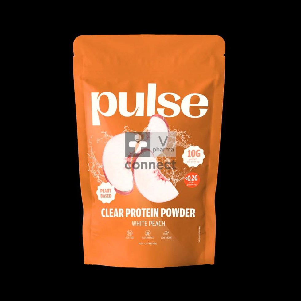 Pulse Protein Clear Protein Powder Pêche 405 gr