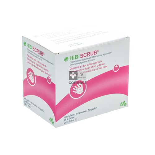 Hibiscrub Savon Antiseptique  24 X 25 Ml