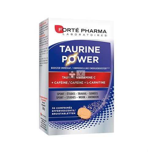 Energie Taurine Power Bruistabletten 30