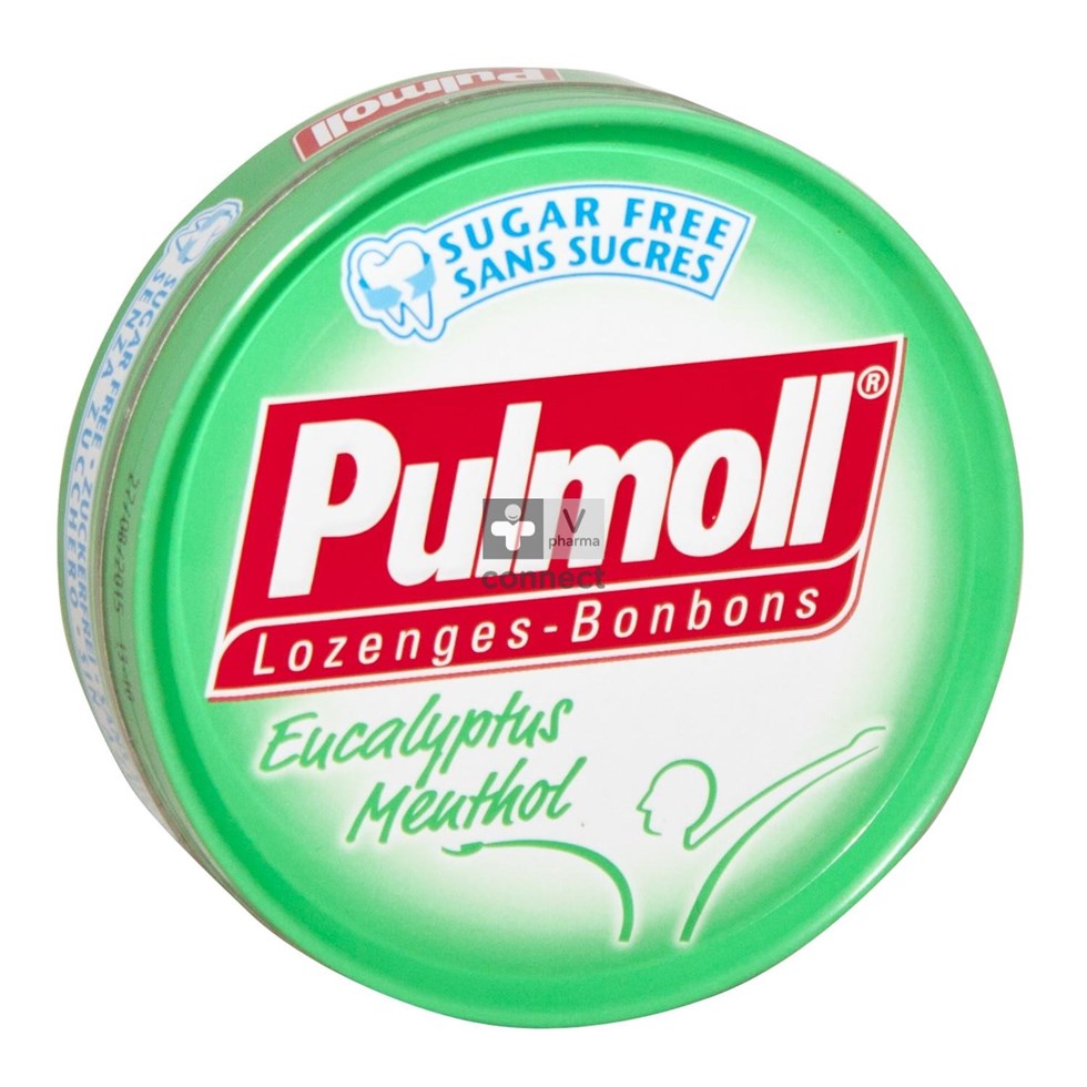 Pulmoll Eucalyptus-menthol Bonbons 45 g