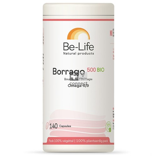 Borrago 500 Be Life Bio Caps 140