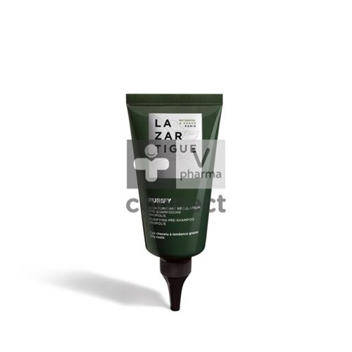 Lazartigue Soin Purifiant Régulateur Pré-Shampooing 75 ml