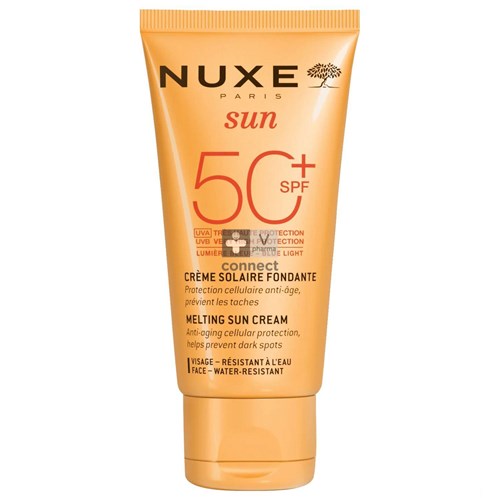 Nuxe Sun Crème Fondante Visage Spf50+ 50Ml