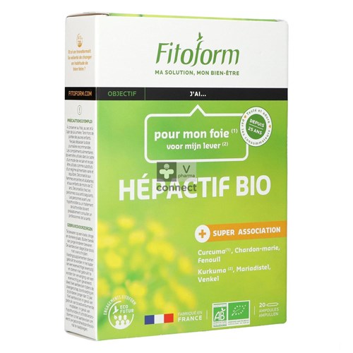 Fitoform Hepactif 20 Ampoules