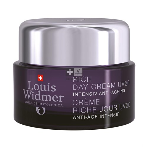 Widmer Crème Journ Riche UV30 Non Parfumée 50 ml