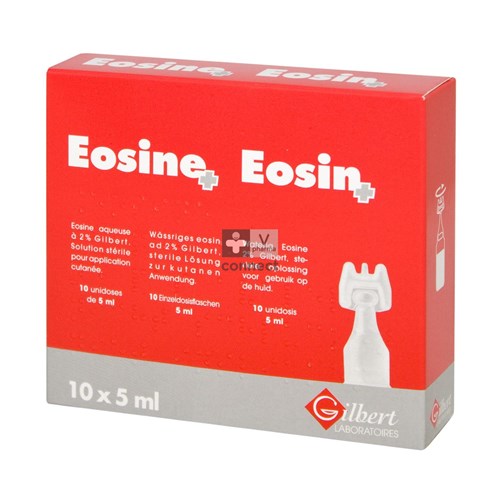 Gilbert Eosine 2% Solution Aqueuse 10 Unidose