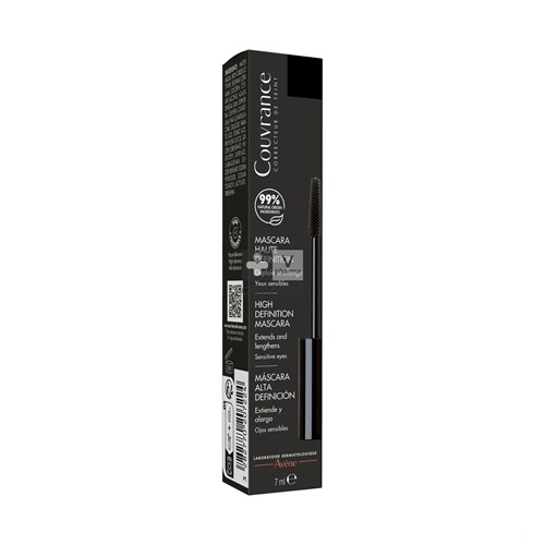 Avene Couvrance Mascara High Definition Zwart 7ml