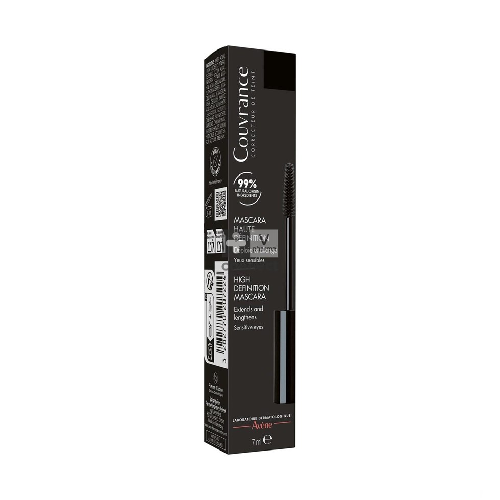 Avene Couvrance Mascara High Definition Zwart 7ml