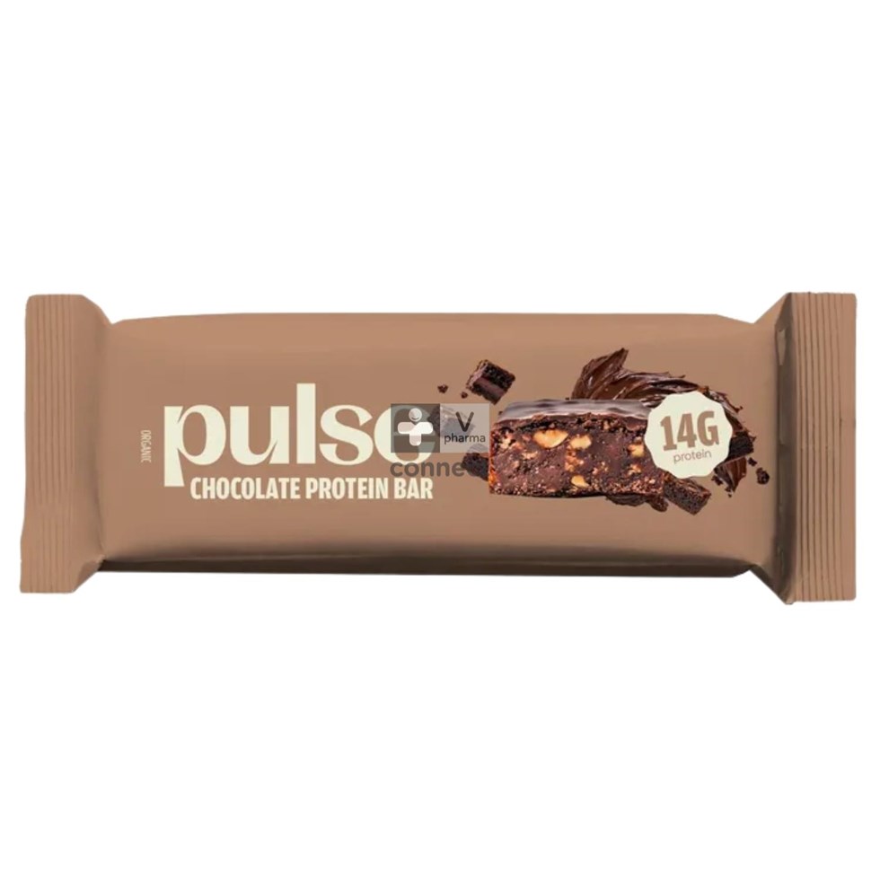 Pulse Protein Barre Protéinée Bio Chocolat 50 gr