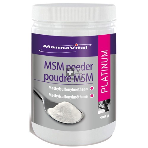 Mannavital MSM Poudre 500 g