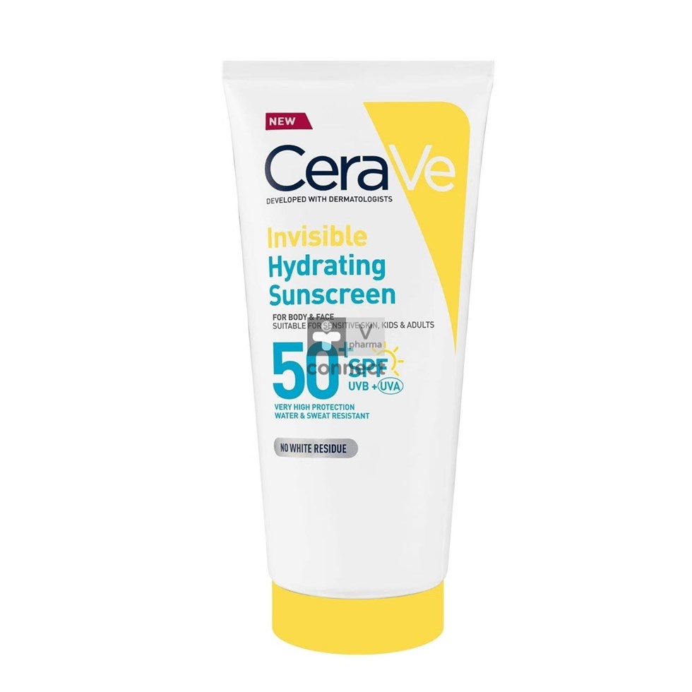 Cerave Sun Crème Solaire Hydratante Invisible Spf50 177 ml