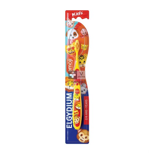 Elgydium Brosse à dents Kids Emoji