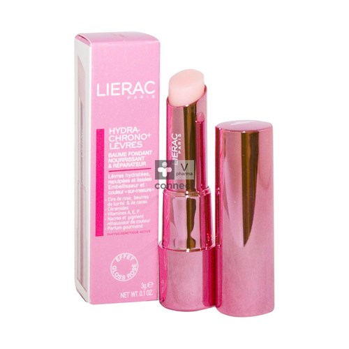 Lierac Hydra Chrono+ Lèvres Gloss Rosé 4,5 g
