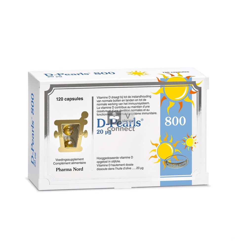 D-Pearls 800  120 capsules Pharma Nord