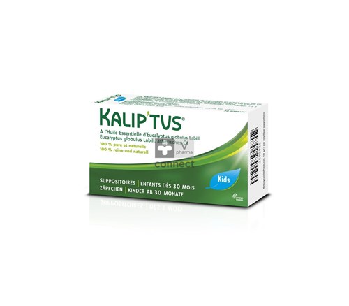 Kalip'tus Enfants Suppositoire +30 Mois 10 Pièces