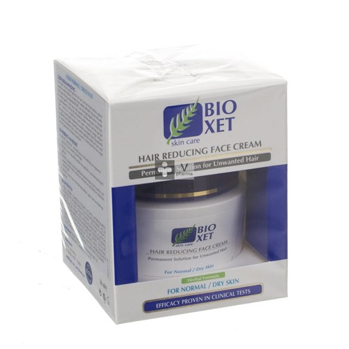 Bioxet Crème Visage Anti Pilosité Peaux Normales - Peaux Sèches 50 ml